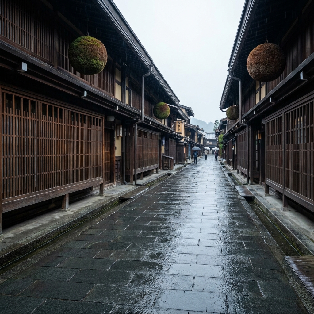 Takayama Old Town Street