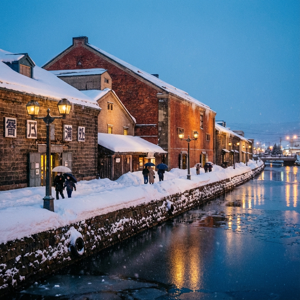 Otaru Canal Winter