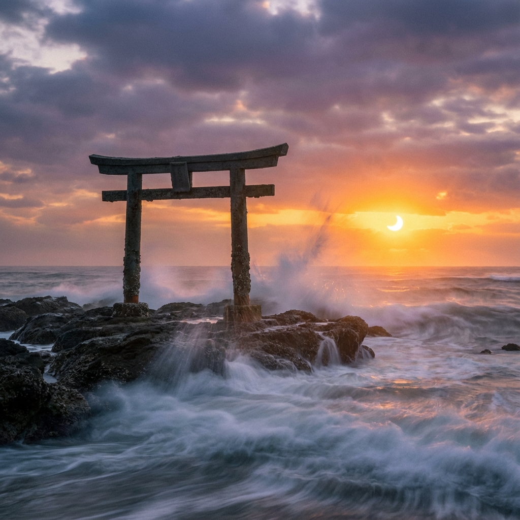 Oarai Isosaki Shrine Torii