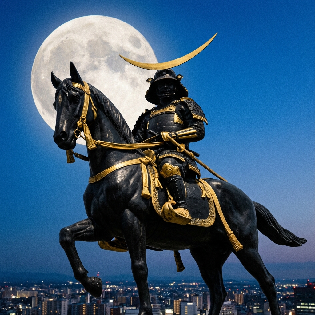 Date Masamune Statue