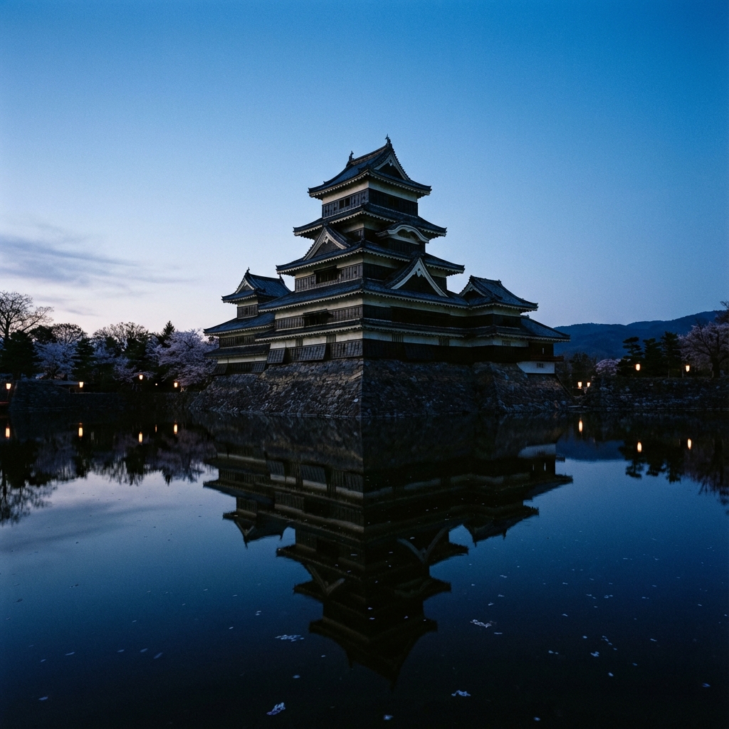 Matsumoto Castle at Night