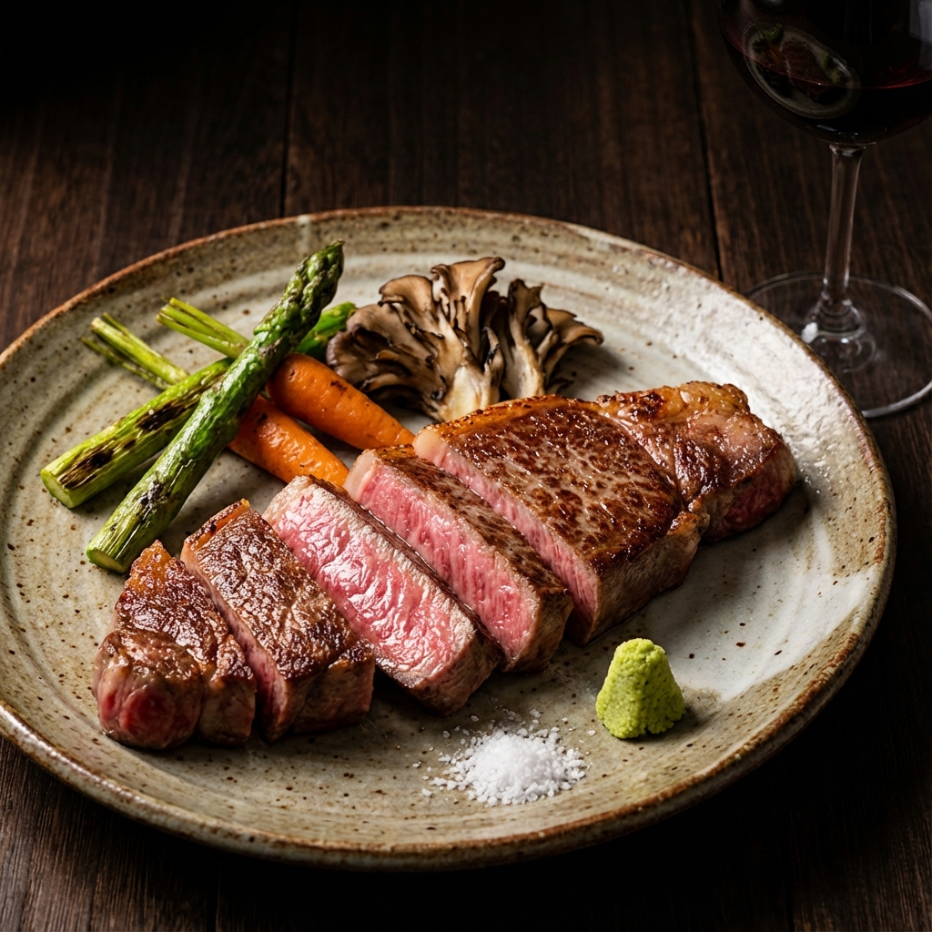 Juicy Omi Beef Steak