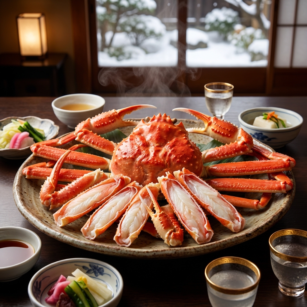 Luxurious Matsuba Crab dish