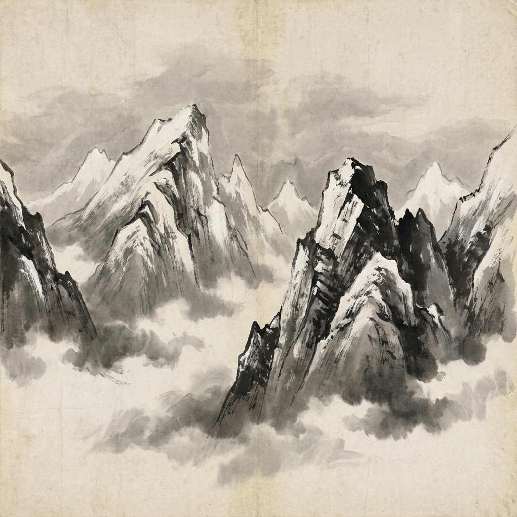 日本アルプスの絶景